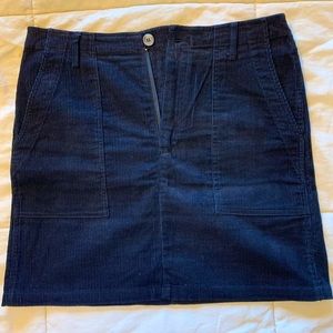 Corduroy skirt